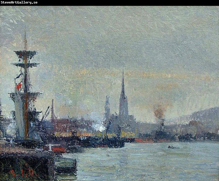 Joseph Delattre Le Port de Rouen